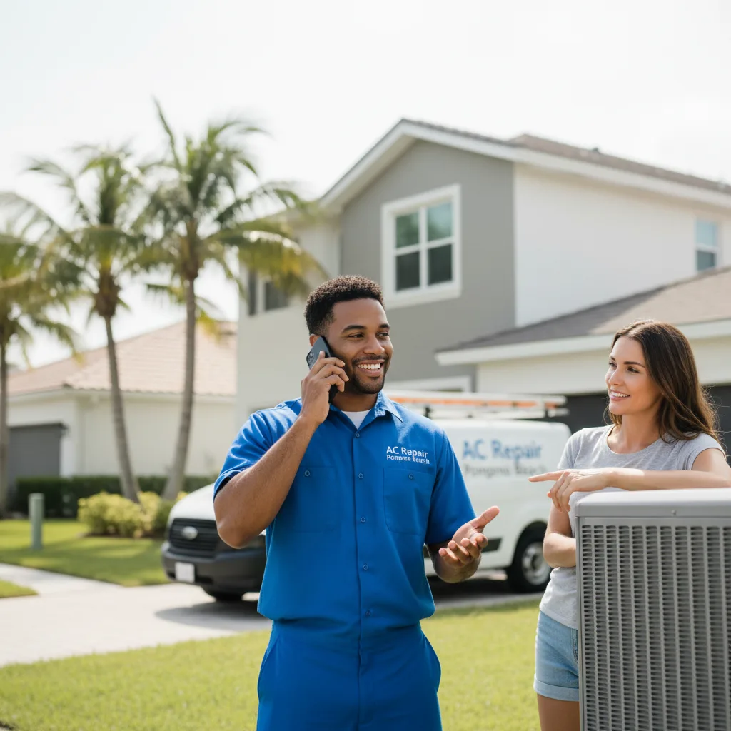 AC Repair Pompano Beach customer support in Berrien Center
